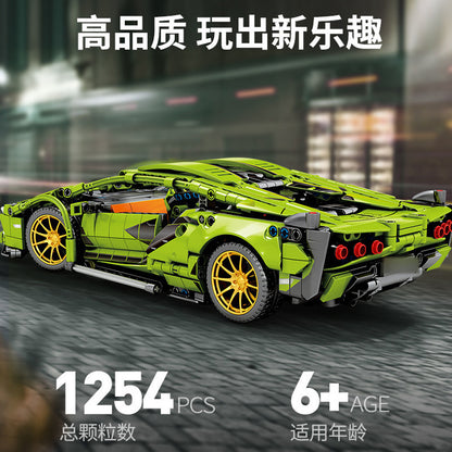 SY 8600 Sian Static Version Building Blocks 1254pcs Bricks 1:14 Model Toy From China