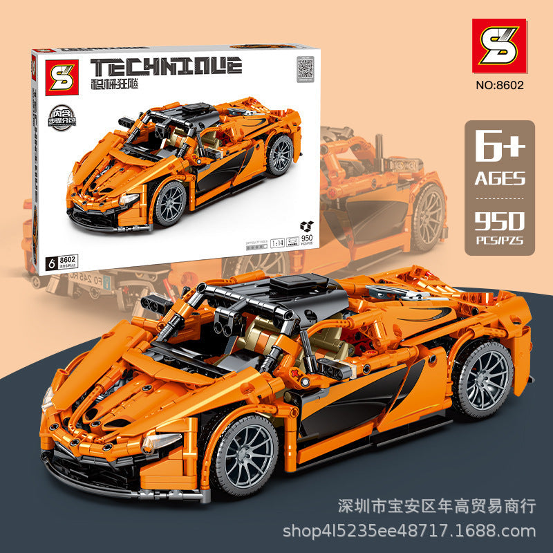 SY 8602 Technic McLaren P1 1:14 Sports car model Building Blocks 950pcs From China