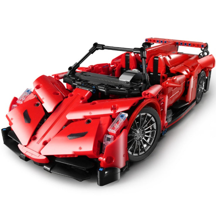SY 8606 1213pcs Juggernaut Frenzy-Bugatti 1:14 Building Block Toy From China