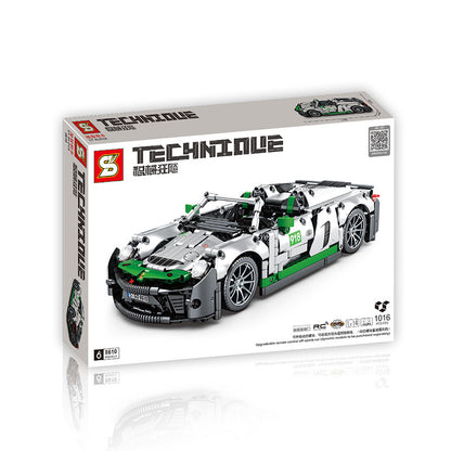 SY 8610 Technic Racing car Porscho 918 building blocks 1016pcs Toys For Gift from China