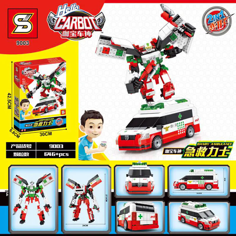 SY 9001- 9004 Kabao Car God ? Hello Carbot