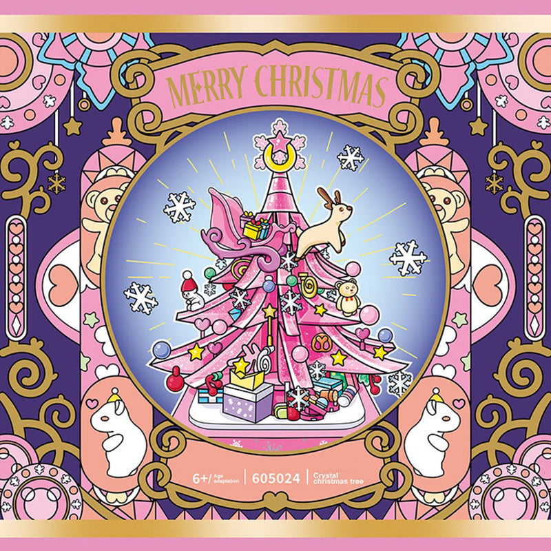 Sembo 605024 Creator Crystal Christmas Tree Building  Blocks 675pcs Bricks Toys from China Delivery.