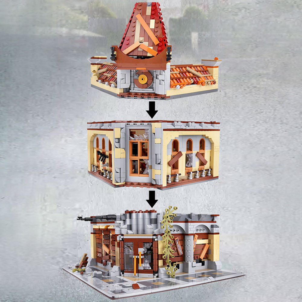 Super 18K K127 Creator Expert 2193Pcs Palace Cinema - Apocalypse Version Building Blocks Gift Toys Ship From Europe 3-7 Days Delivery