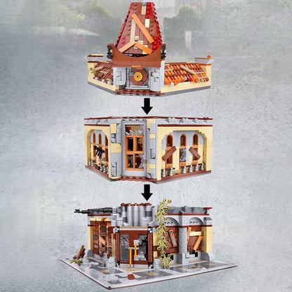 Super 18K K127 Creator Expert 2193Pcs Palace Cinema - Apocalypse Version Building Blocks Gift Toys Ship From Europe 3-7 Days Delivery