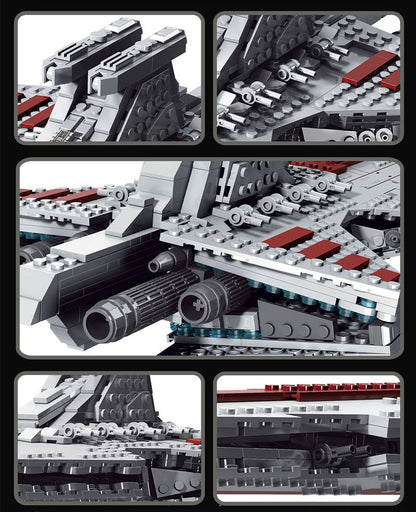 Super18K K107 Star Warship Explore The Universe Put Together Building Blocks 944pcs Bricks From China