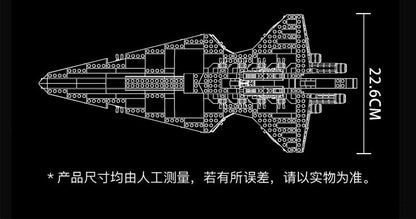 Super18K K107 Star Warship Explore The Universe Put Together Building Blocks 944pcs Bricks From China