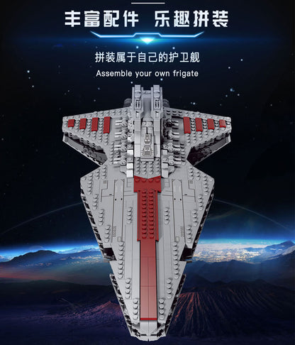 Super18K K107 Star Warship Explore The Universe Put Together Building Blocks 944pcs Bricks From China