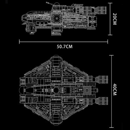 Super18K K110 Star Wars Ghost VCX-100 light freighter Building Blocks 4577pcs Bricks Toys Gift From China