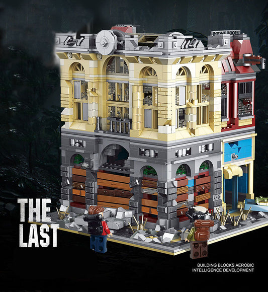 Super18K K126 Brick Bank Apocalypse Version Creator MOC Bricks Toy from China