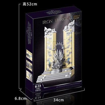 Super18K K130 Iron Throne 1146pcs Game of Thrones Iron Throne Building Block Toys from China