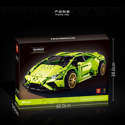 Super18K K132 Technic ‘Lamborghini’ Hurricane building blocks 2285pcs bricks Toys For Gift from China