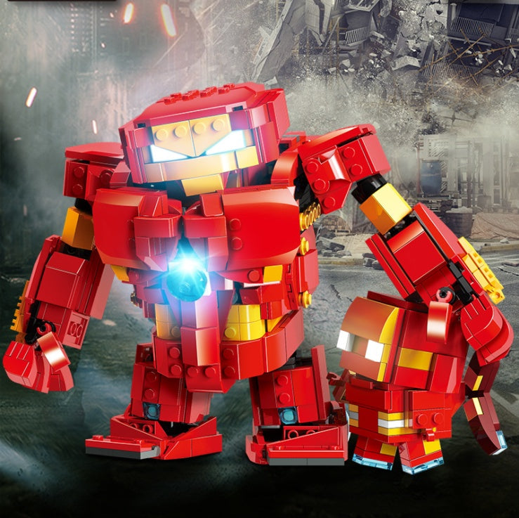 Super18K K88 HulkBuster Brickheadz Steel Robots Big Boy Hero Series from China