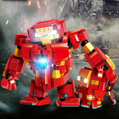 Super18K K88 HulkBuster Brickheadz Steel Robots Big Boy Hero Series from China