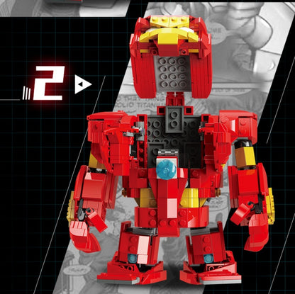 Super18K K88 HulkBuster Brickheadz Steel Robots Big Boy Hero Series from China