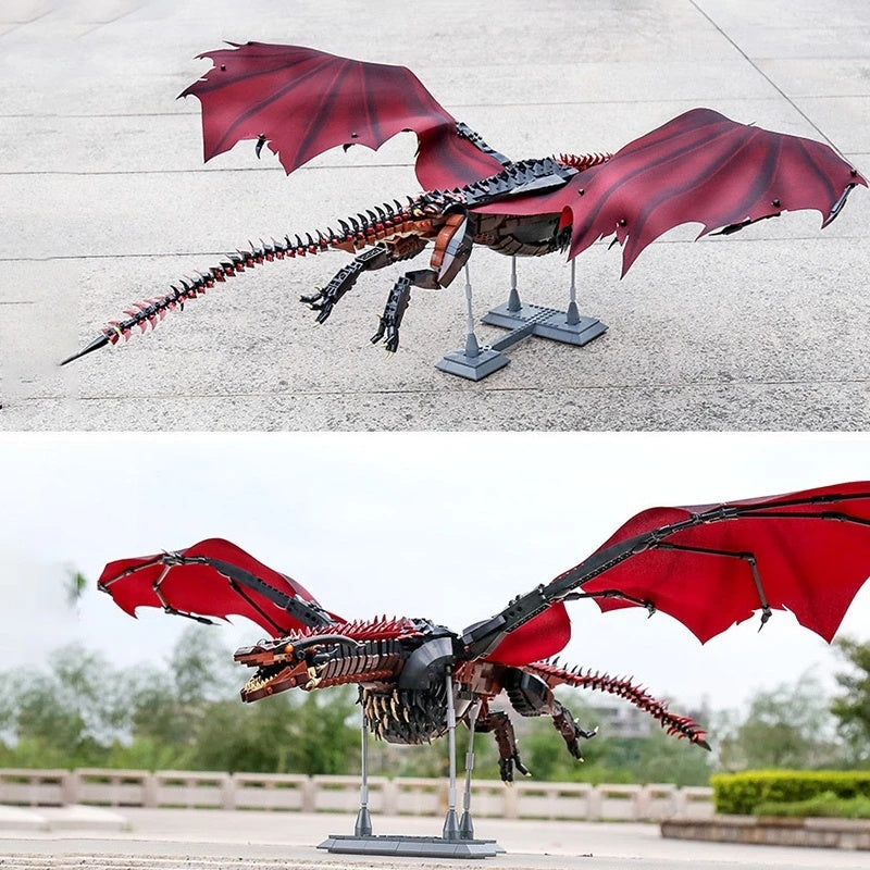 Super18K K89 Game of Thrones Drogon Building Blocks 2000Pcs Bricks from China
