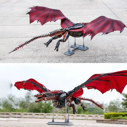 Super18K K89 Game of Thrones Drogon Building Blocks 2000Pcs Bricks from China