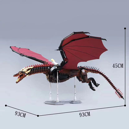 Super18K K89 Game of Thrones Drogon Building Blocks 2000Pcs Bricks from China