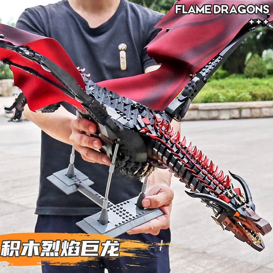 Super18K K89 Game of Thrones Drogon Building Blocks 2000Pcs Bricks from China