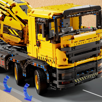 T4005 Technic Motor Mixer Truck Building Blocks 3388pcs Bricks Toys From China Delivery.