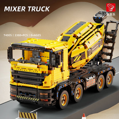T4005 Technic Motor Mixer Truck Building Blocks 3388pcs Bricks Toys From China Delivery.