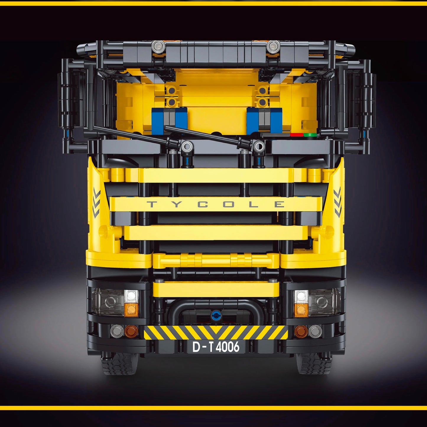 T4006  Mechanical engineering vehicle series Dump truck 2531pcs building block Ship From China