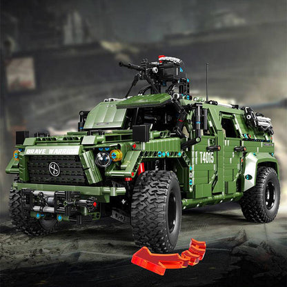 TAIGAOLE T4015 Technic Moc 1:8 WARRIOR CAR Building Blocks Dynamic version 3175pcs Bricks Toys From China Delivery.
