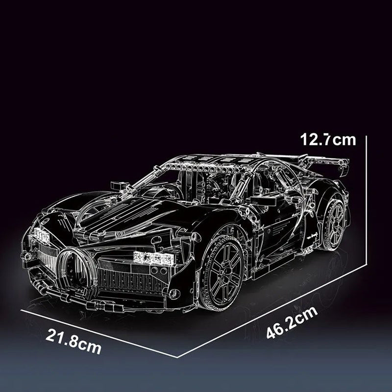 TAIGAOLE T5027A Technic Motor 1:10 Blue Bugatti Sports Car Building Blocks 2003pcs Bricks Toys From China Delivery.