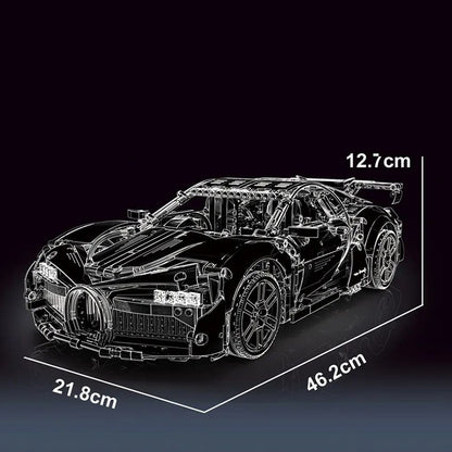TAIGAOLE T5027A Technic Motor 1:10 Blue Bugatti Sports Car Building Blocks 2003pcs Bricks Toys From China Delivery.