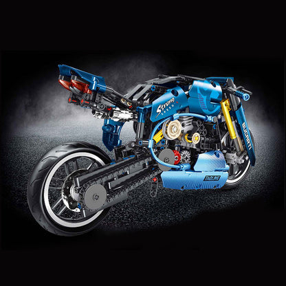 TaiGaoLe T3034 Moc Technical motorcycle Model building blocks without Motor 619pcs Bricks toys ship from China.