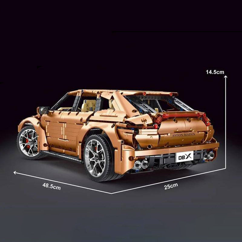 TaiGaoLe T5024A Technic MOC Champagne 1:8 Dynamic version Super Car DBX Building Blocks 3145pcs Bricks Toys From China.