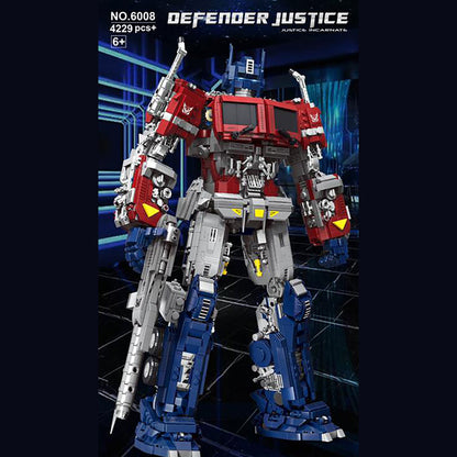 TuoLe 6008 MOC Movie &amp; Game Optimus Prime Model Building Blocks 4229pcs Bricks Toys From China Delivery.