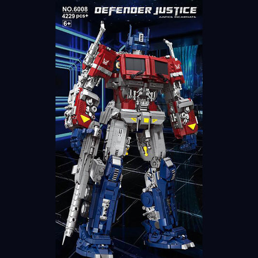 TuoLe 6008 MOC Movie &amp; Game Optimus Prime Model Building Blocks 4229pcs Bricks Toys From China Delivery.