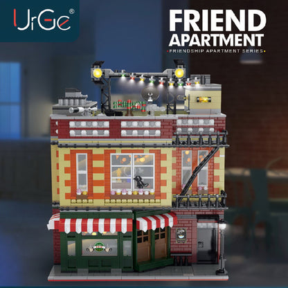 UG10189 Moc Creator Modular Buildings Central Perk Big Bang "Theory "modular Building Blocks(No Light) From Europe 3-7 Days Delivery