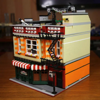 UG10189 Moc Creator Modular Buildings Central Perk Big Bang "Theory "modular Building Blocks(No Light) From Europe 3-7 Days Delivery