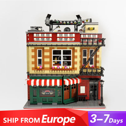 UG10189 Moc Creator Modular Buildings Central Perk Big Bang "Theory "modular Building Blocks(No Light) From Europe 3-7 Days Delivery