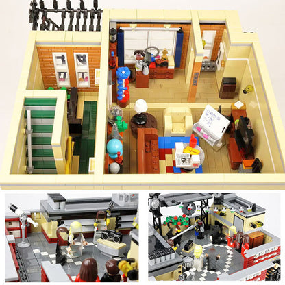 UG10189 Moc Creator Modular Buildings Central Perk Big Bang "Theory "modular Building Blocks(No Light) From Europe 3-7 Days Delivery