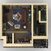 URGE 10189 MOC 34463 Central Perk Big Bang Theory Building by BrickPolis