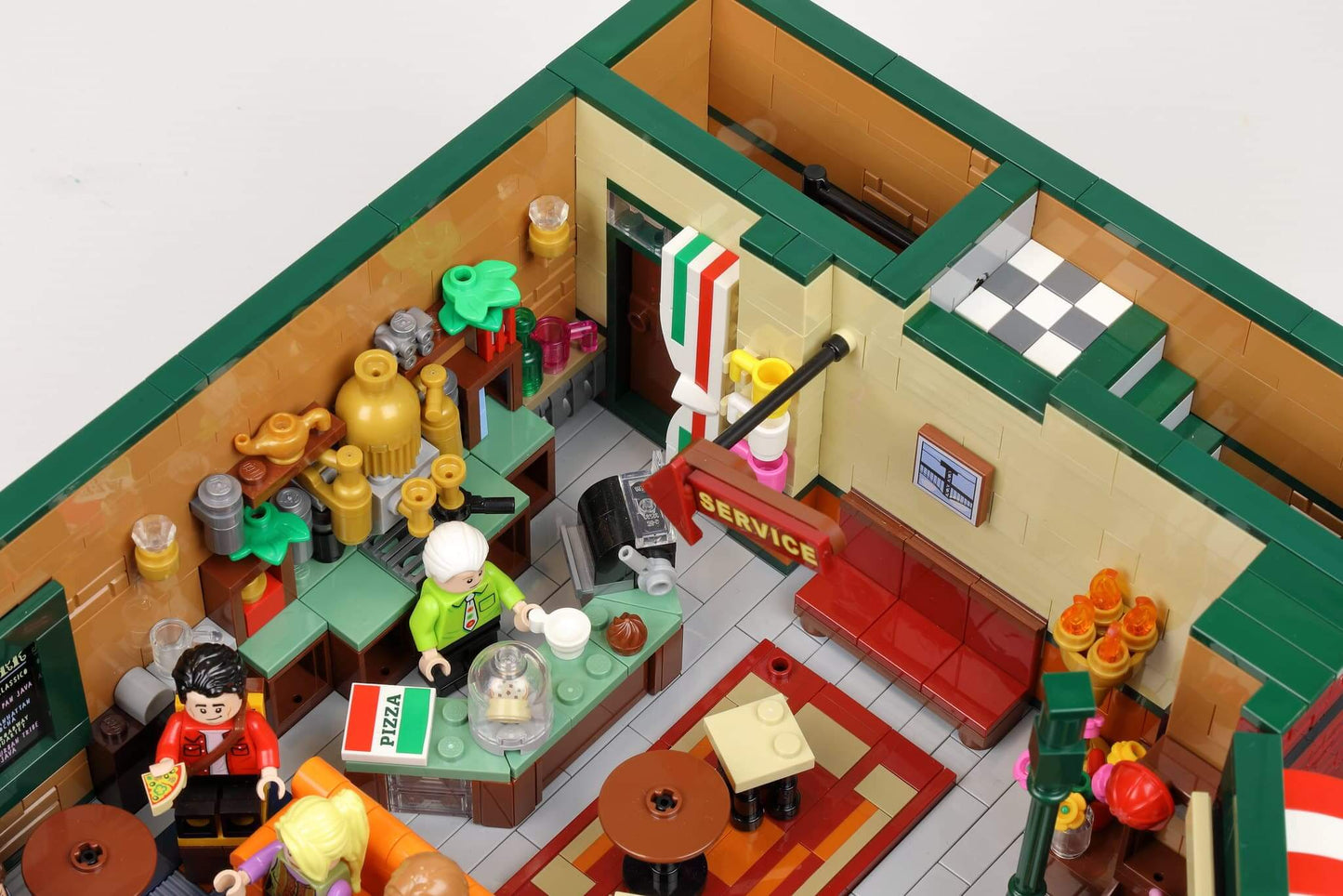 URGE 10189 MOC 34463 Central Perk Big Bang Theory Building by BrickPolis