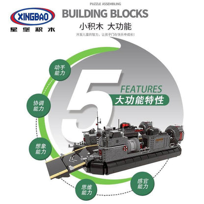 XINGBAO XB-06019 Through the battlefield: armored troop carrier hovercraft