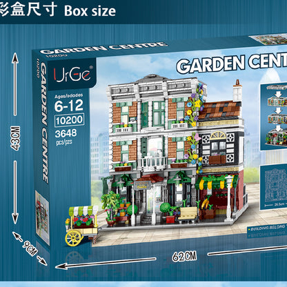 URGE 10200 City Street Modular Garden Centre Building Blocks 2716pcs Bricks Toys For Gift From China