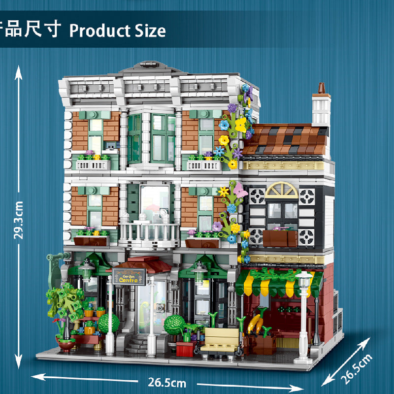 URGE 10200 City Street Modular Garden Centre Building Blocks 2716pcs Bricks Toys For Gift From China