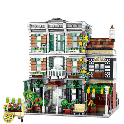 URGE 10200 Modular Buildings BRICKS & BLOOMS - Modular Garden Centre Building Blocks 2716pcs Bricks Toys From Europe 3-7 Days Delivery