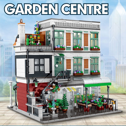 URGE 10200 Modular Buildings BRICKS & BLOOMS - Modular Garden Centre Building Blocks 2716pcs Bricks Toys From Europe 3-7 Days Delivery