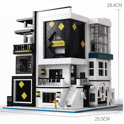 URGE 10201 City Street Art Gallery building blocks 3625pcs bricks Toys For Gift from China