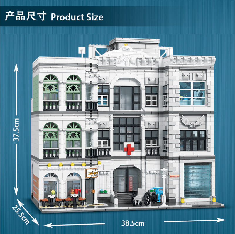 URGE 10188 Creator Series Hospital Building Blocks Toys Sets 4953pcs Bricks From China