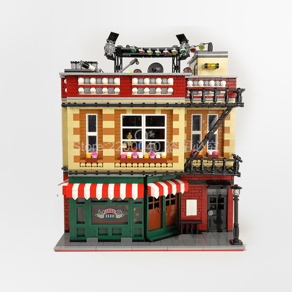 URGE 10189 City Street View Series Central Perk Big Bang  modular Building Blocks 4294pcs Bricks Kids Toys From China