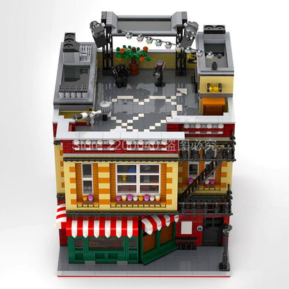 URGE 10189 City Street View Series Central Perk Big Bang  modular Building Blocks 4294pcs Bricks Kids Toys From China