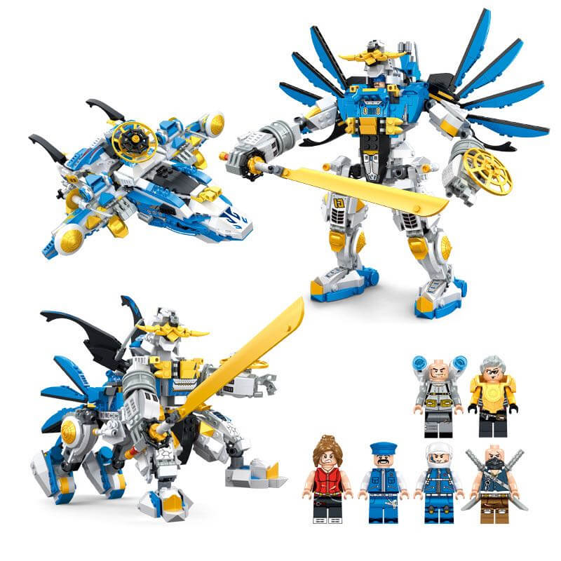 WANGE 5669 Three Deformation Robot