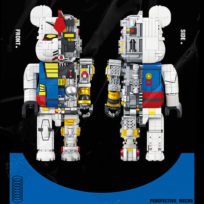 WOODEN Block 5002 MOC Idea Creator Violent Bear Building Blocks 2055pcs Bricks Toys From China.