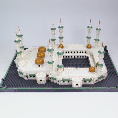 Wange 6220 Saudi Arabia Grand Mosque Attractions Assembled Small Particles Adult Building Blocks Architectural Model Toys Ship From China